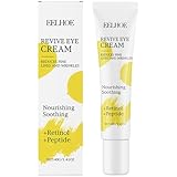 Textura ligera en crema, rápida absorción sin grasa: la textura única y ligera de crema se derrite al contacto con la piel y se puede distribuir perfectamente. Simplemente aplique una cantidad del tamaño de grano de arroz, frote suavemente alrededor del área de los ojos y masajee hasta que se absorba. Hidrata y nutrientes instantáneamente la piel sin dejar residuos grasos ni causar milia, lo que permite aplicar el maquillaje de manera más uniforme.
