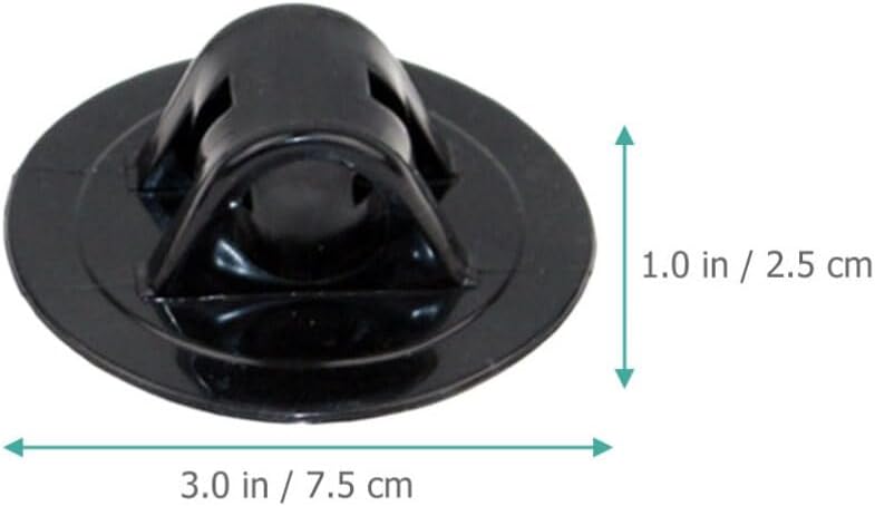 Veemoon Kayak Motor Mount Bracket Kit Durable Trolling Motor Fixing Buckle for Fishing Boats and Inflatable Kayaks Lightweight Engine Holder Accessory