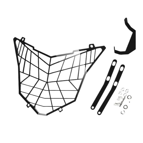 Grille de protection pour phare moto à haute résistance aux chocs