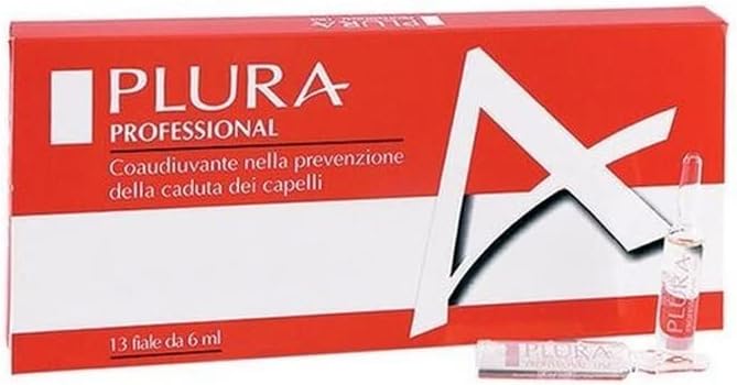 PLURA13 6 ml Ampoules Anti Hair Fall To Base Of Natural Extracts