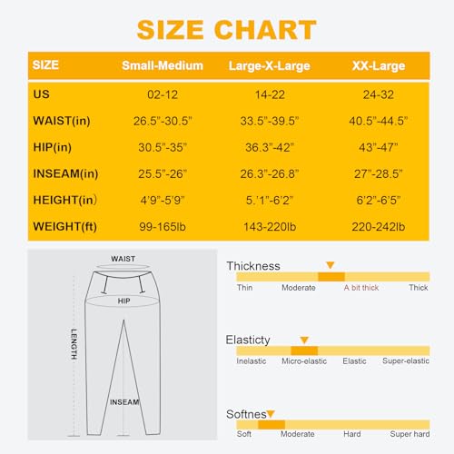 Opuntia 2 Pack Fleece Lined High Waisted Leggings For Women thumb #4