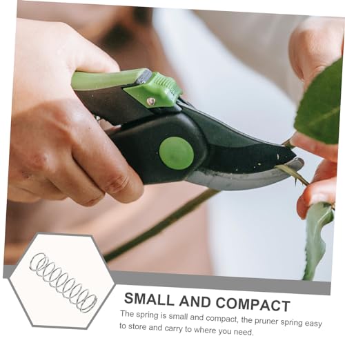 CAXUSD 2sets Replaceable Pruning Shears Springs Pruner Spring Replacement for Garden Shears Comfortable Tension 10pcs*2 - Image 3