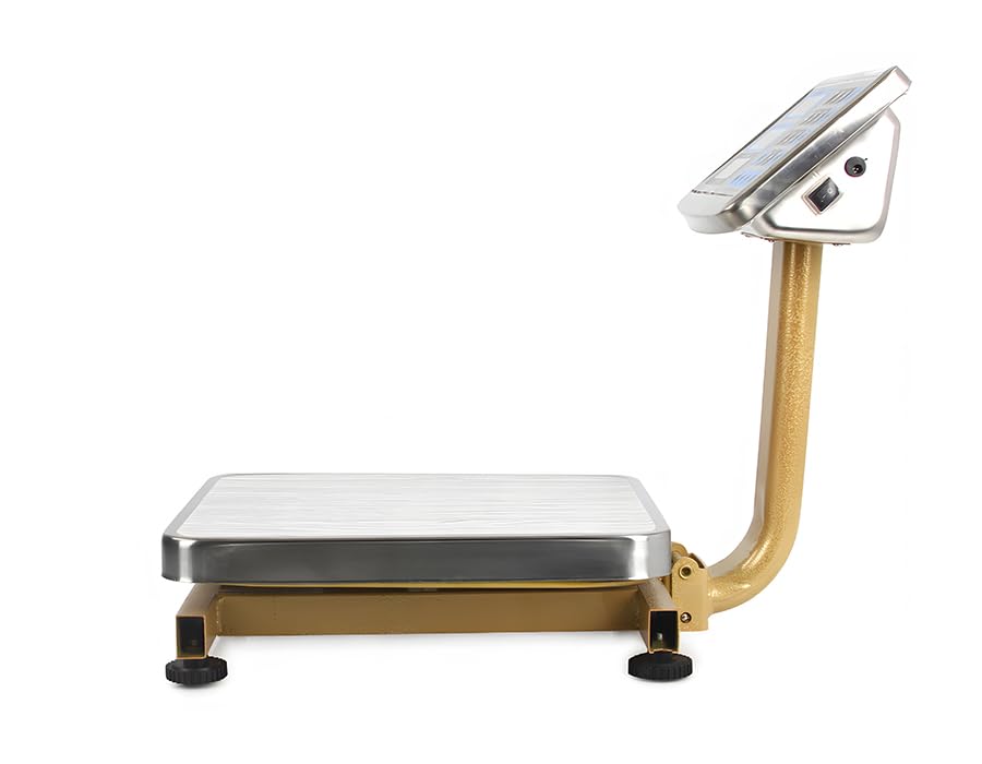 Bilancia A Piattaforma Pieghevole Industriale HDWR WagPRO-P60 – 60 Kg, Precisione +/- 10 G, Batteria Integrata, Wireless