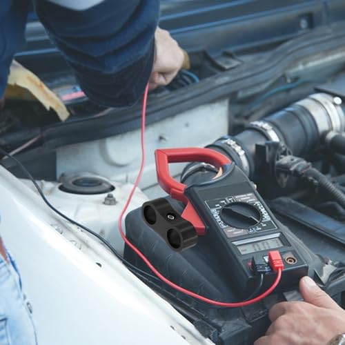 Abrazaderas AN6 de aluminio negro que evitan el desgaste de mangueras en el motor 7