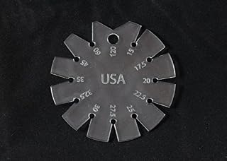 Bevel Gauge 15°-120° Clear Acrylic - Made in America