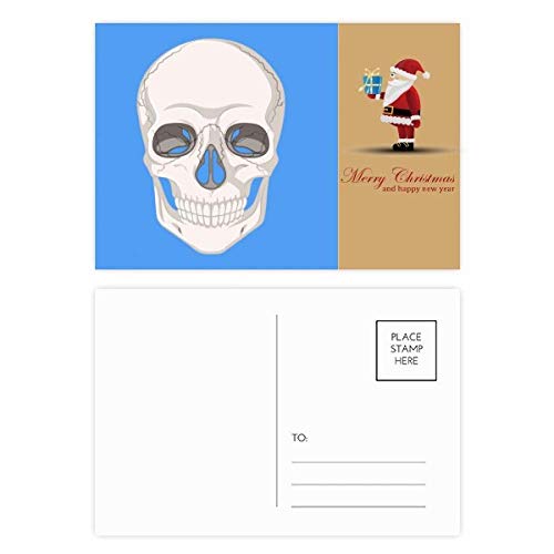 Cartes postales motif de crâne et motif Père Noël (20 pièces) de qualité