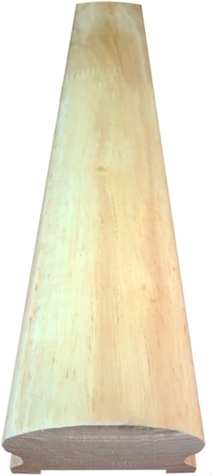 Solid Poplar Wood Stair Balusters - 37.4" Tall Spindles for Indoor/Outdoor Railing(Handrails Length 0.8m(2.6ft))