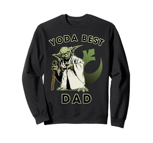 Sweat Star Wars Yoda Best Dad pull Rebel homme pour fan de science-fiction