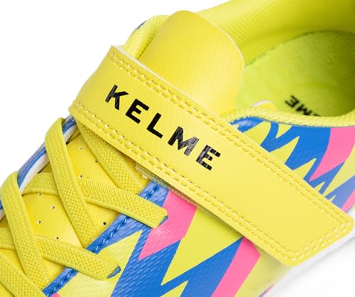 KELME Kids Indoor Soccer Shoes, Unisex Boys Girls Futsal Cleats Footbal Baseball Turf Shoes3