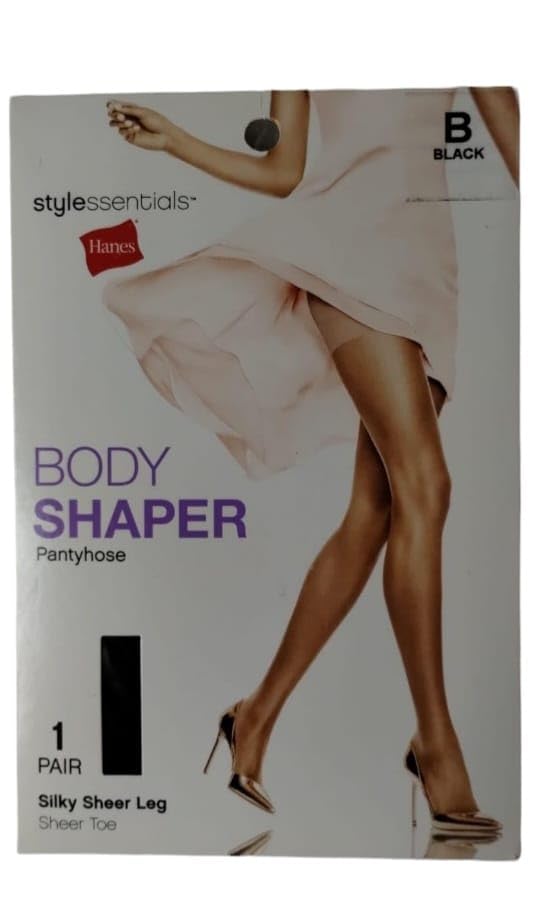 Body Shaper pantyhose, 1 pair, Size B, Black