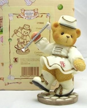 Cherished Teddies Vivienne Bear Drum Major CT992