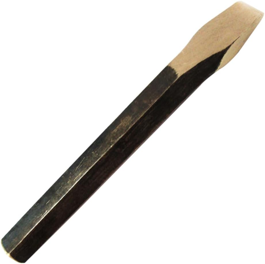 Nixalith Non-Sparking Cold Chisel - 17 * 200mm, Aluminum Bronze, Metric, Spark-free Metalworking Chisel for Carpentry, Masonry, Woodworking, Corrosion-resistance, Low-magnetic