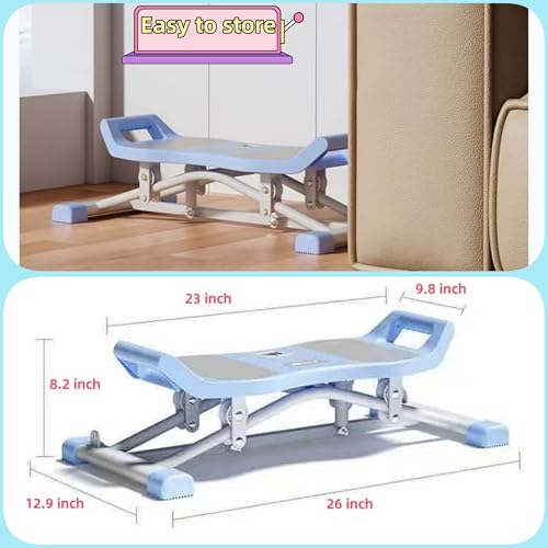 Image of Indoor Simulated ski Machine, Foldable Ski Machine,Wind Resistance Waist Training Ski Simulator,Balancing Machine for Full Body Workout