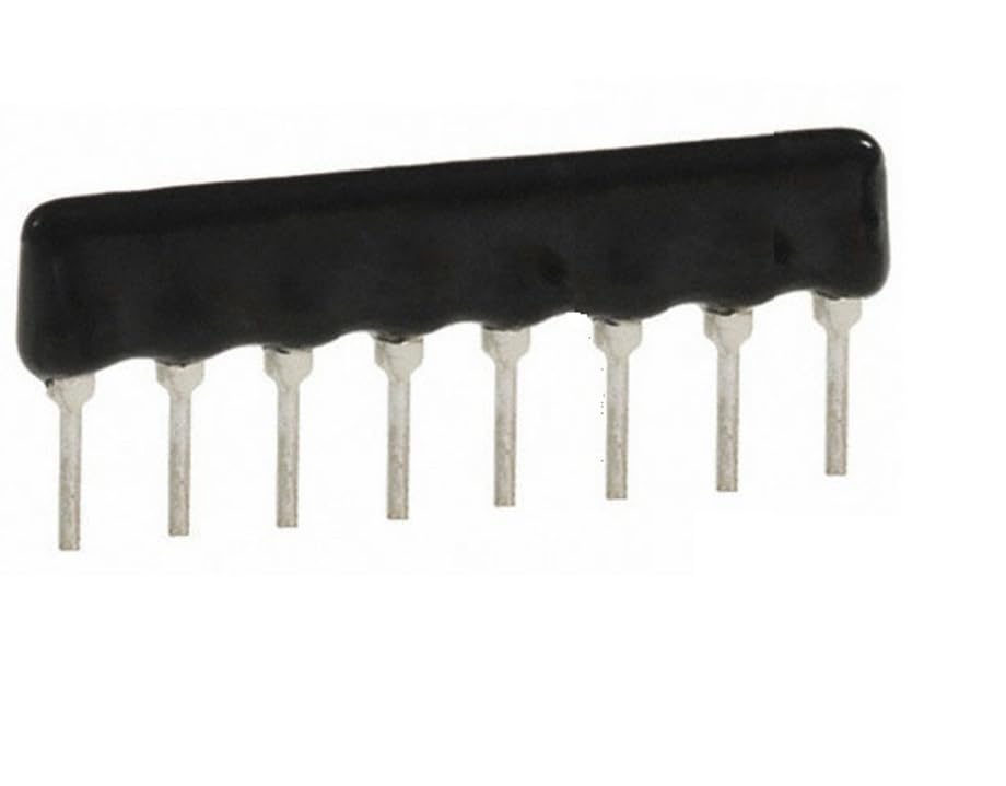 RA07222G Thick Film Low Profile Resistor Network A Type 7-Element 2.2K Ohm 2% in SIP-8 Package (1000)