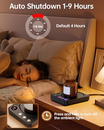 SWEETFULL 36W Coffee Mug Warmer with Auto Shut-Off