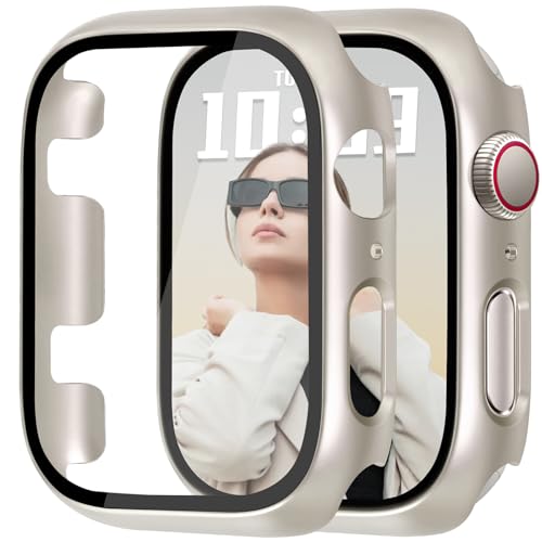 Coque Apple Watch anti-choc pour éviter les rayures écran verre trempé JR.DM