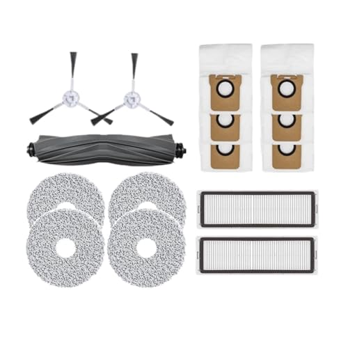 Robot Vacuum Cleaner Spare Parts,Compatible for Dreame Bot L10s Ultra/L10 Ultra/L10 Prime Main Brush Side Brush Filter Mop Optional(Filter 2in1)