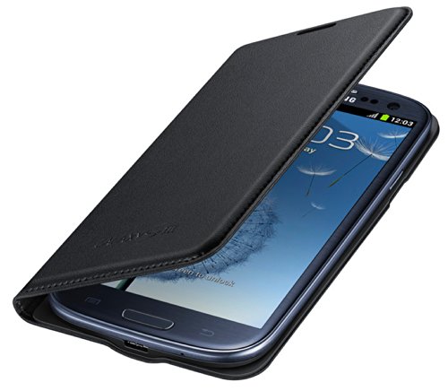 Samsung BT-EFNI930BB Etui portefeuille pour Samsung Galaxy S3 Noir