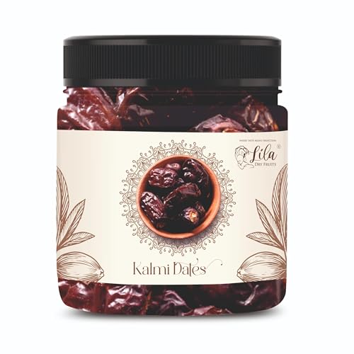 Image of LILA DRY FRUITS Kalmi Dates 100 gms Fresh, Tasty And Healthy Khajur | 100% Natural kajoor | High In Dietry Fibre, Rich in Iron, Vitamins, No Preservatives & Added Sugar Perfect for Gifting
