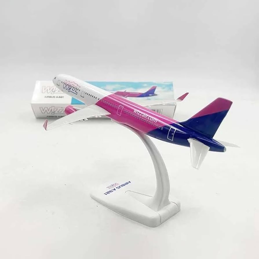 Amazon.com: ANDSYYDS 1/200 Scale WIZZ AIR A321 Airplane Model A320