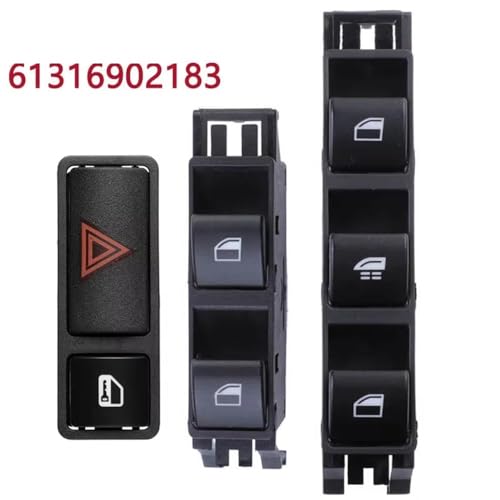 Bouton 61318368920 commande de vitre électrique pour BMW E46 330Ci Série 3 - 2