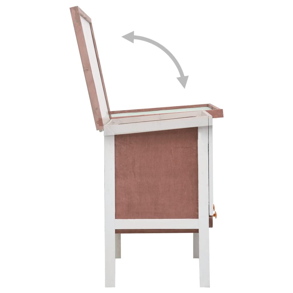 HOMIUSE Clapier à lapins - 1 niveau - Marron - En bois - Pour cochon d'Inde - Accessoires - Cochon d'Inde - Cage à lapins - En bois - 90 x 45 x 65 cm