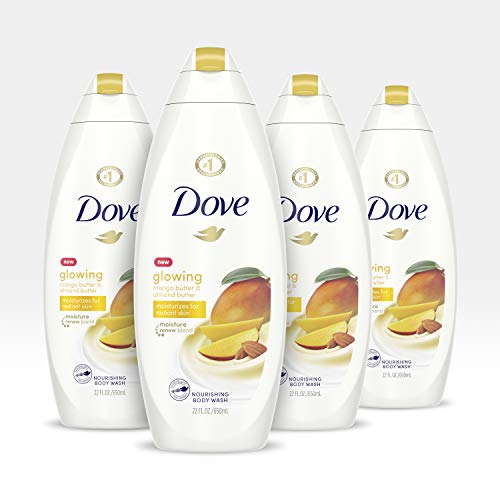 Dove Glowing Body Wash Revitalizes and Refreshes Skin Mango Butter and Almond Butter