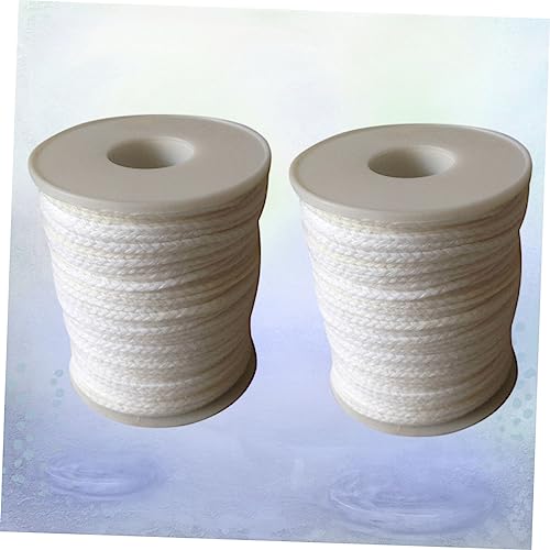 2 rollos de pabilo de algodón para hacer velas SEWACC miniatura 4