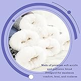 WYTartist Mens Slipper Socks with Grips Super Soft Warm Cozy Fuzzy Fleece-lined Winter Socks Home Socks (Blue) - Image 6