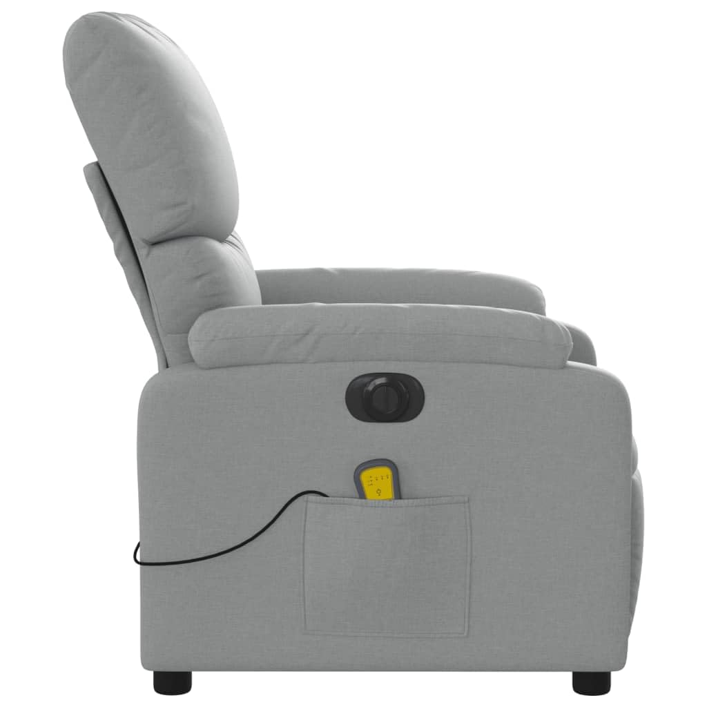 Sillón reclinable de Masaje eléctrico Tela Gris Claro, Sillón De Relax, Sillon Masaje Relax, Sillon Relax Electrico, Hogar Sillon Relax, Sillones Comodos, Sofa Tantra - 3204812