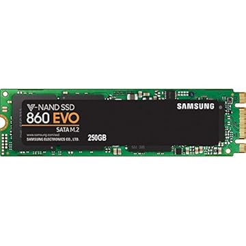 Samsung 860 EVO 250GB M.2 SATA Internal SSD (MZ-N6E250BW)