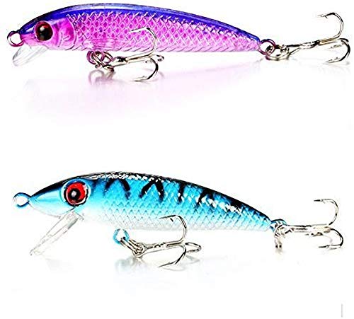 Lurowo 30pcs Fishing Lures Spinner Hard Bait Artificial Bait Tackle Fishing Wobblers Casting Spoon Trout Bass Salmon Pike Walleye Perch (Colorful-Style A) - Image 2