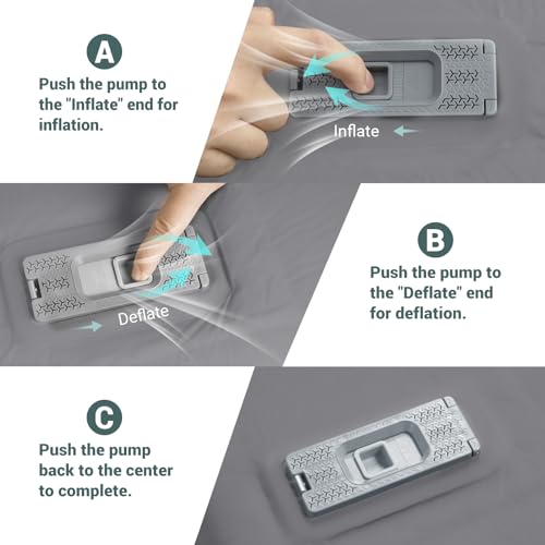 Elegear-Self-Inflating-Sleeping-Pad-Built-in-Electric-Pump-31-Ultra-Thick-Memory-Foam-Camping-Mattress-Pad-with-Pillow-Double-Sleeping-Pad-for-Camping-R-value-95-Foam-Camping-Pad-for-CarTraveling