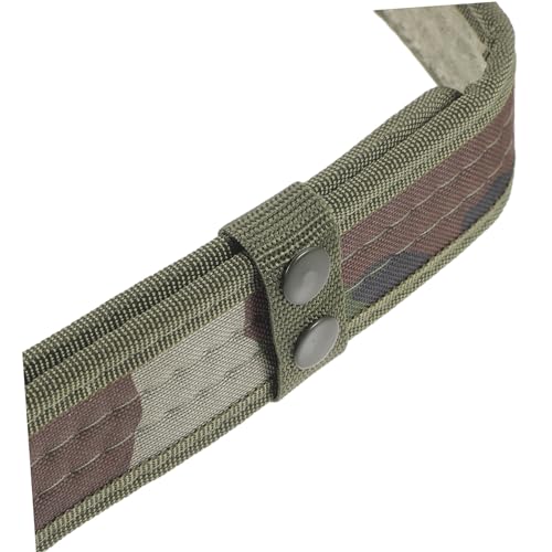 1pc Outdoor Waistband Belt for Men Quick Release Buckle for Hiking Climbing and Sports Army4