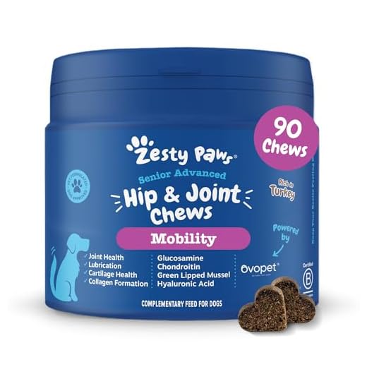 Zesty Paws Senior Hip and Joint Chews