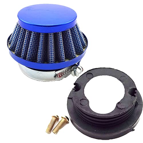 DJ-Motor 44mm Air Filter With Stack Adapter For 2 Stroke 47cc 49cc Engine Mini Moto Kids ATV Dirt Pocket Bike Go Kart