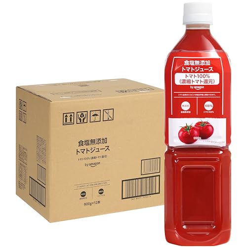 トマトジュース 900g x 12本 食塩無添加 リコピン 大容量