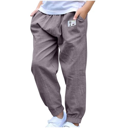 XINYUNZU Jungen Hose Jogginghose mit Elastischem Bund Kinder...