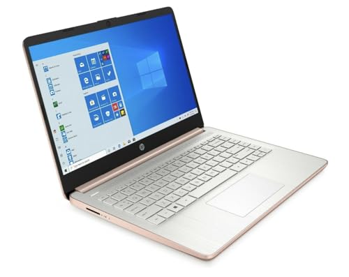 Ultrabook HP Rose Gold 14" HD Intel Celeron N4500 32GB RAM miniatura 4