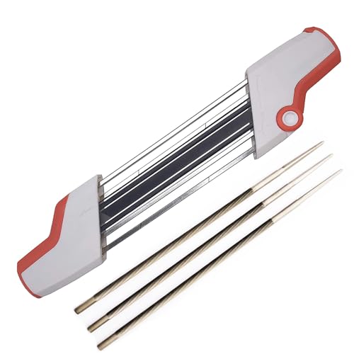 DarSeity 2 in 1 Chainsaw Sharpener for 3/8