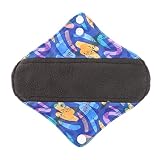 Sanitary Napkins, Bamboo Charcoal Fiber Washable Menstrual Pads for Women(G46)