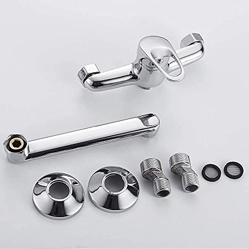 Rubinetto cucina parete monocomando lavello a