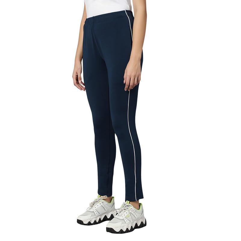 Image of omtex Track Pants for Women with Pockets Elastic Waist Workout Sport,Gym Pants,Yoga Running Pants with Multicolor Trackpants for Women