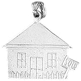 Marca – jewels Obsession 18 K oro blanco 23 mm se vende casa encanto colgante