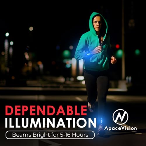 image for Apace Vision EverLightFX USB Rechargeable LED Safety Light (2 Pack) by