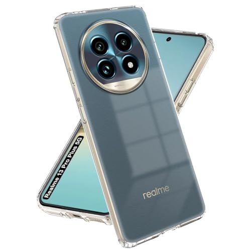 Image of Soft Rubber Back Cover Compatible Model for Realme RMX3990 / 13Pro 5G - Transparent