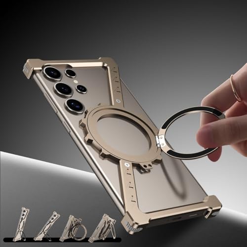 Coque rigide Galaxy S26 Ultra anti-chauffe avec support métal - 6