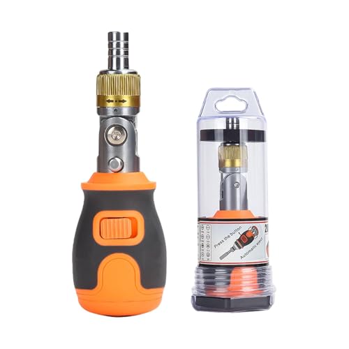 Set di cacciaviti a punta multipla, cacciavite a cricchetto | Cacciavite a cricchetto rotante di precisione multi-bit 8 in 1 - Cacciavite a cricchetto multiuso girevole a 180 gradi per mobili, compute