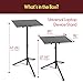 PYLE Laptop & Projector Stand, Tripod Stand With Adjustable Height 28