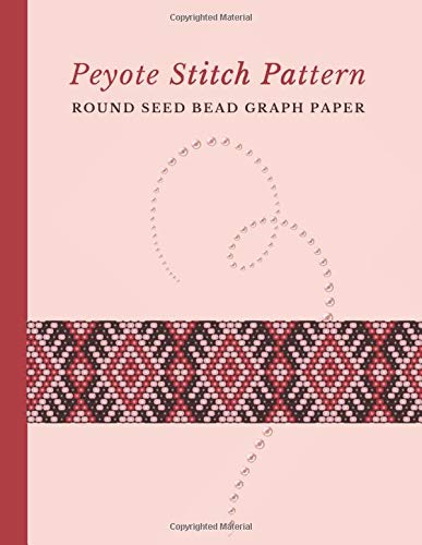 Peyote Stitch Pattern Round Seed Bead Graph Paper Bonus Materials
